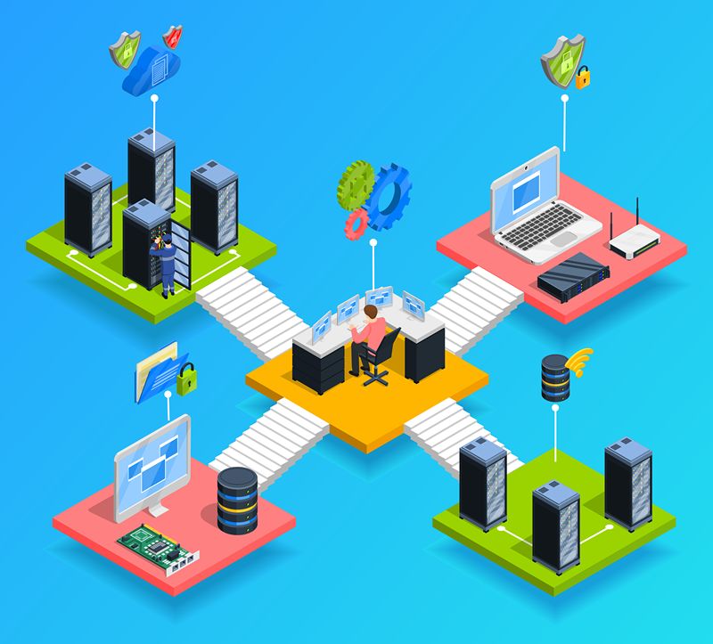 Schema progettazione reti LAN e WAN